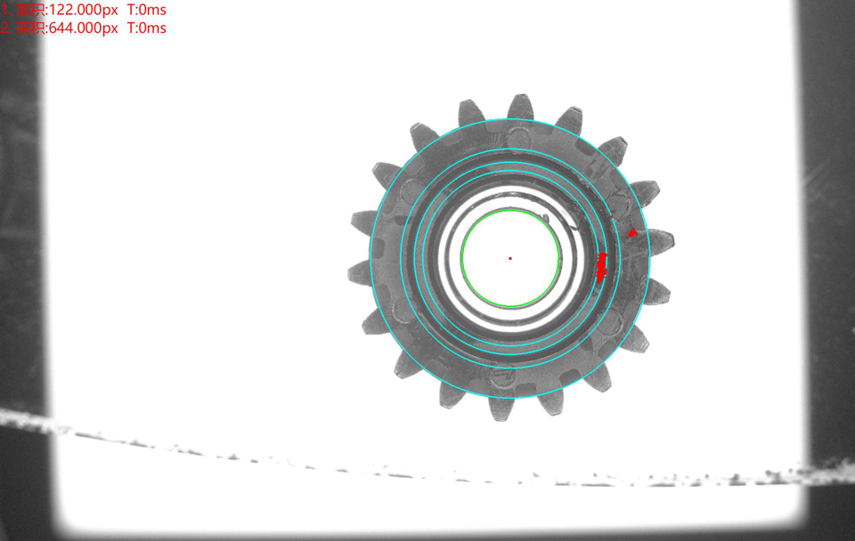 齒輪外觀瑕疵缺陷視覺檢測方案（表面缺陷檢測設(shè)備）-機(jī)器視覺_視覺檢測設(shè)備_3D視覺_缺陷檢測