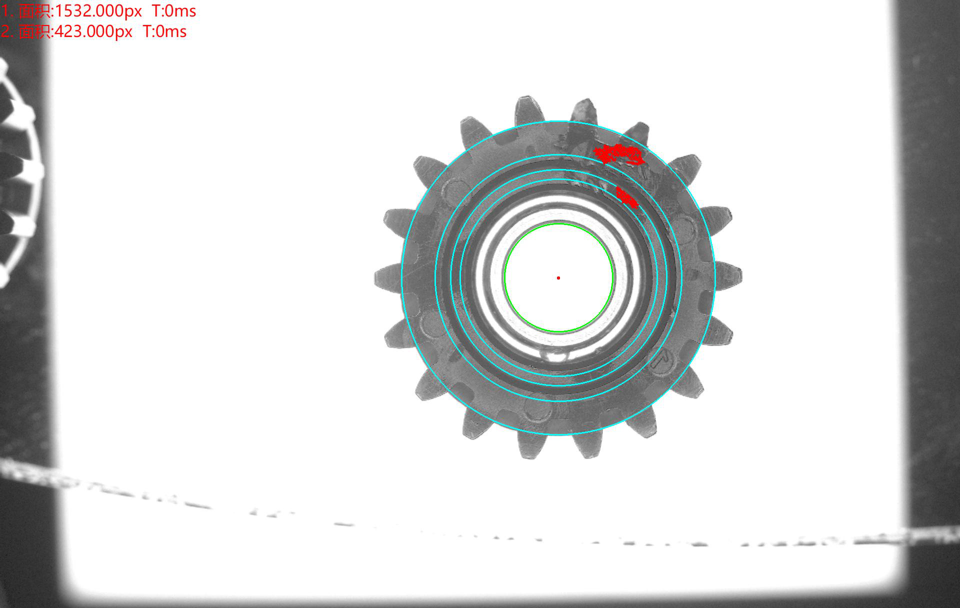 齒輪外觀瑕疵缺陷視覺檢測方案（表面缺陷檢測設(shè)備）-機(jī)器視覺_視覺檢測設(shè)備_3D視覺_缺陷檢測