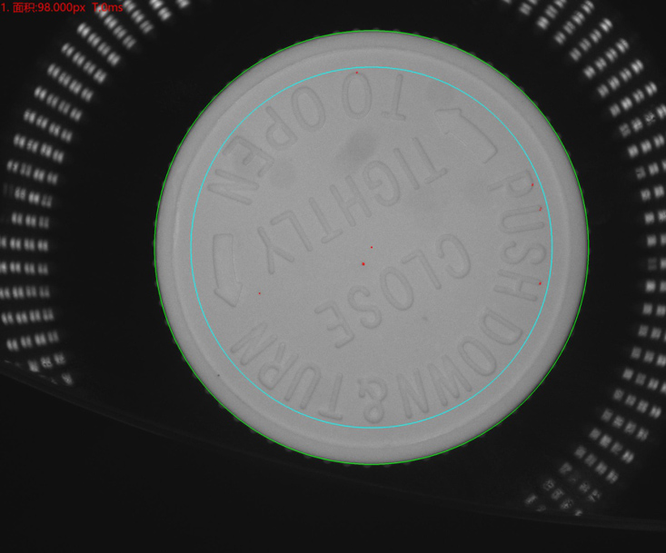 瓶蓋表面外觀尺寸及瑕疵缺陷視覺檢測系統(tǒng)-機(jī)器視覺_視覺檢測設(shè)備_3D視覺_缺陷檢測