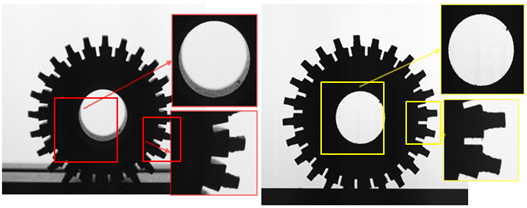 電機齒輪檢測，電機齒輪外形輪廓尺寸視覺檢測-機器視覺_視覺檢測設備_3D視覺_缺陷檢測