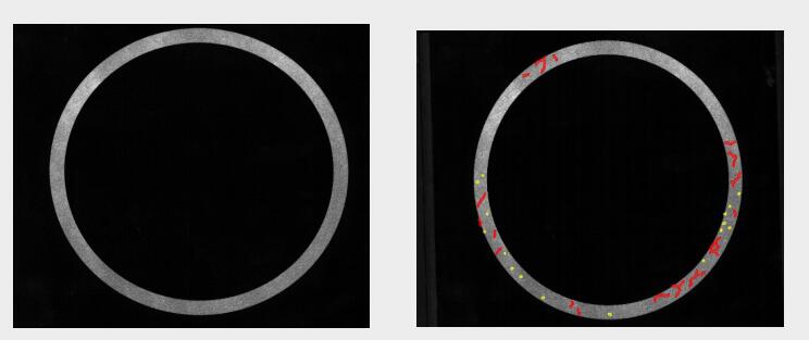 環(huán)狀金屬薄片表面瑕疵缺陷檢測系統(tǒng)-機器視覺_視覺檢測設(shè)備_3D視覺_缺陷檢測