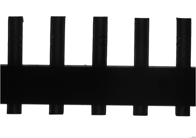 排針視覺檢測，排針外觀尺寸瑕疵缺陷檢測方案-機器視覺_視覺檢測設備_3D視覺_缺陷檢測