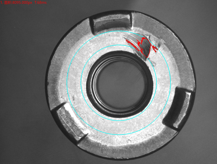 軸承螺母檢測(cè)（軸承螺母尺寸及缺陷視覺檢測(cè)）-機(jī)器視覺_視覺檢測(cè)設(shè)備_3D視覺_缺陷檢測(cè)