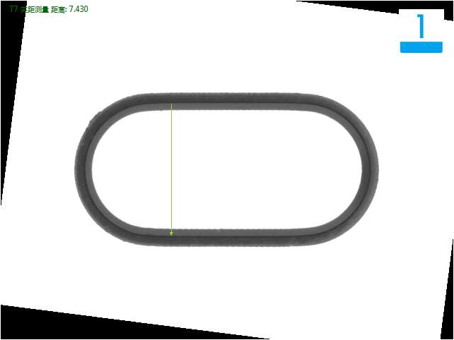 指紋環(huán)尺寸視覺檢測設(shè)備（外觀機器視覺檢測方案）-機器視覺_視覺檢測設(shè)備_3D視覺_缺陷檢測