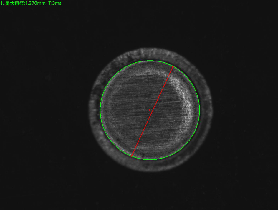 小帽釘尺寸視覺檢測（小帽釘自動檢測產(chǎn)品外觀方案）-機器視覺_視覺檢測設備_3D視覺_缺陷檢測