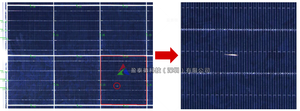 光伏電池瑕疵檢測（光伏電池視覺檢測方案）-機器視覺_視覺檢測設(shè)備_3D視覺_缺陷檢測