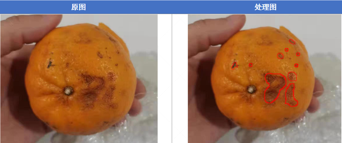 水果自動(dòng)篩選機(jī)（水果不良品機(jī)器視覺(jué)檢測(cè)方案）-機(jī)器視覺(jué)_視覺(jué)檢測(cè)設(shè)備_3D視覺(jué)_缺陷檢測(cè)