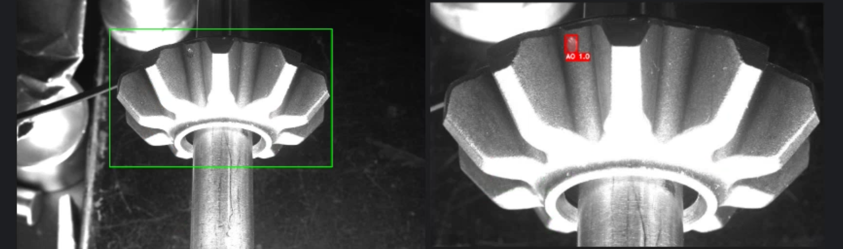 汽車齒輪外觀瑕疵視覺檢測方案-機器視覺_視覺檢測設(shè)備_3D視覺_缺陷檢測