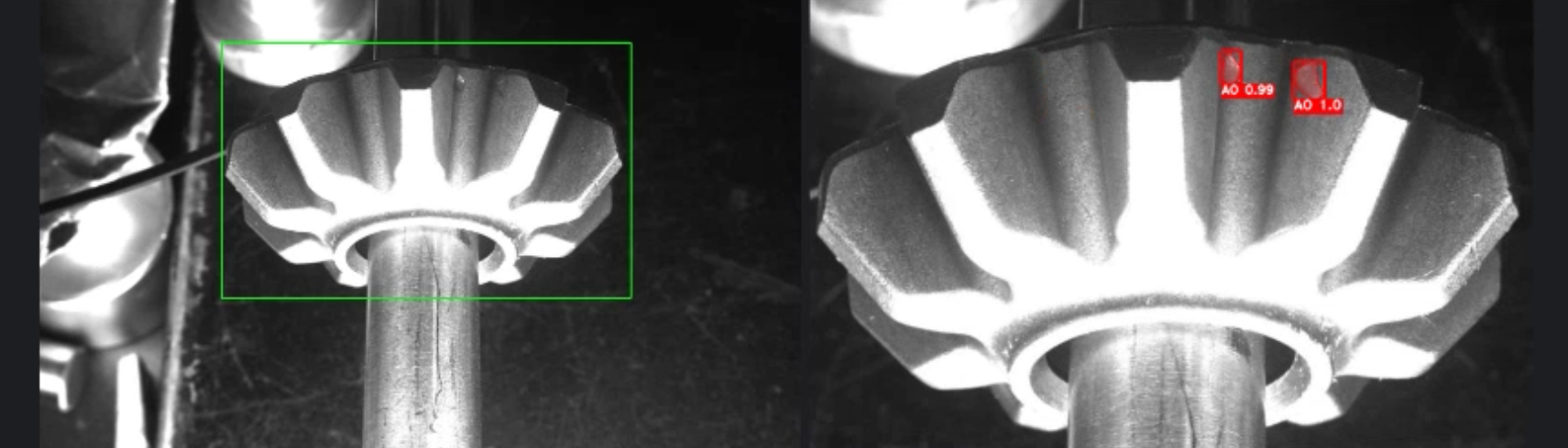汽車齒輪外觀瑕疵視覺檢測方案-機器視覺_視覺檢測設(shè)備_3D視覺_缺陷檢測