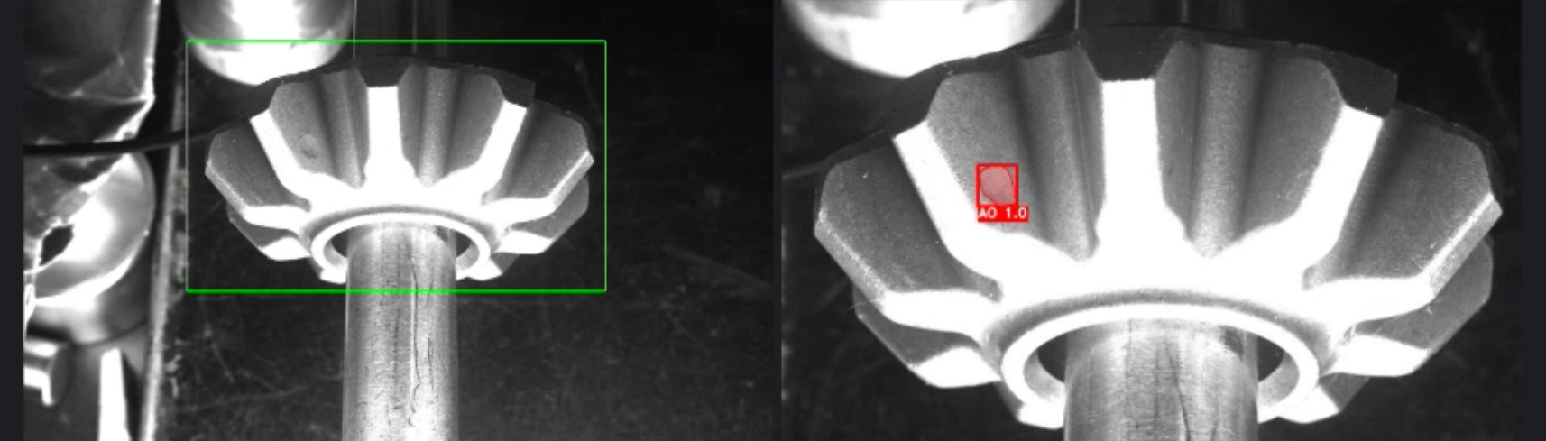 汽車齒輪外觀瑕疵視覺檢測方案-機器視覺_視覺檢測設(shè)備_3D視覺_缺陷檢測