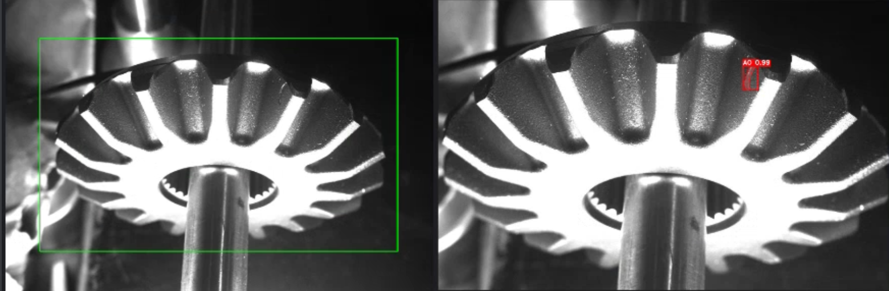汽車齒輪外觀瑕疵視覺檢測方案-機器視覺_視覺檢測設(shè)備_3D視覺_缺陷檢測