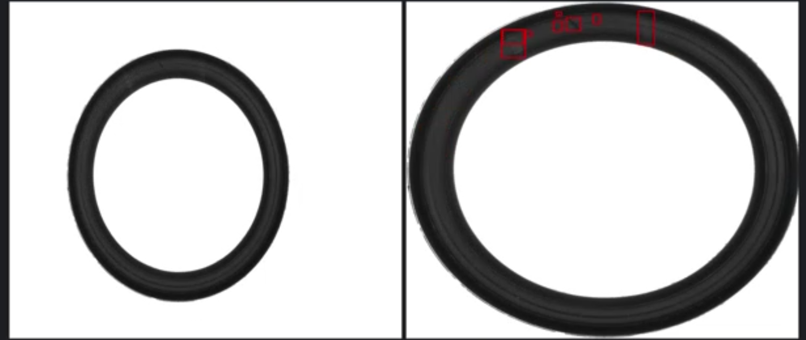 橡膠圈密封圈外觀缺陷視覺檢測-機器視覺_視覺檢測設(shè)備_3D視覺_缺陷檢測