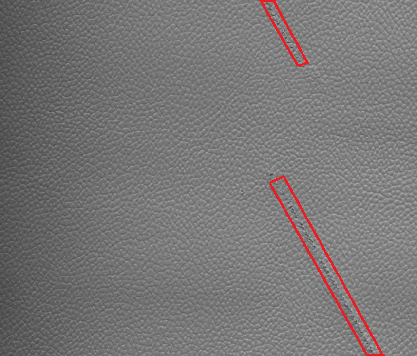 皮革表面檢測（皮革制品外觀不良視覺檢測解決方案）-機器視覺_視覺檢測設(shè)備_3D視覺_缺陷檢測