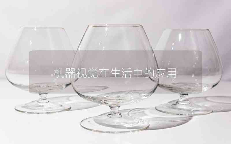 機器視覺在生活中的應用