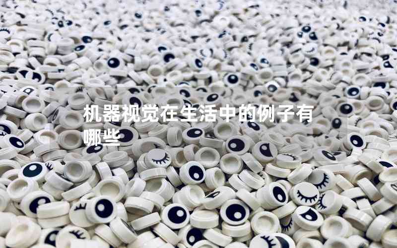 機(jī)器視覺在生活中的例子有哪些