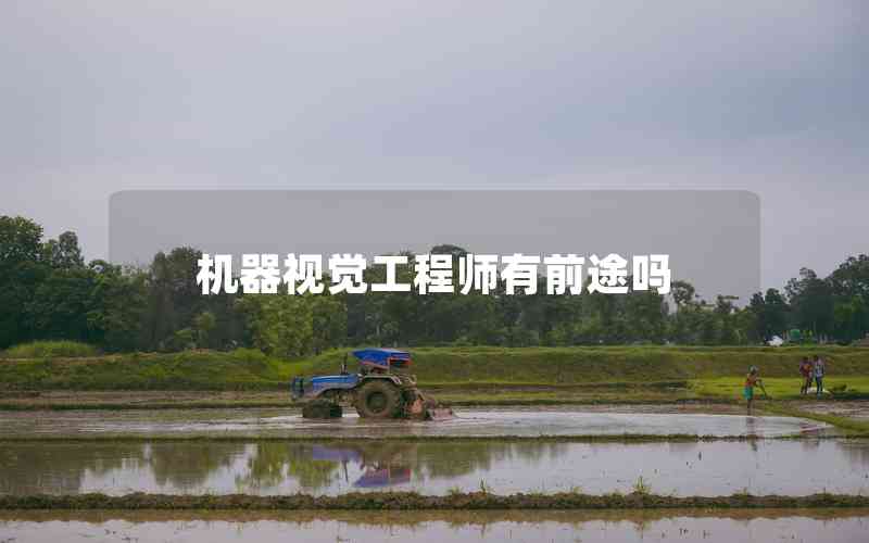 機(jī)器視覺工程師有前途嗎