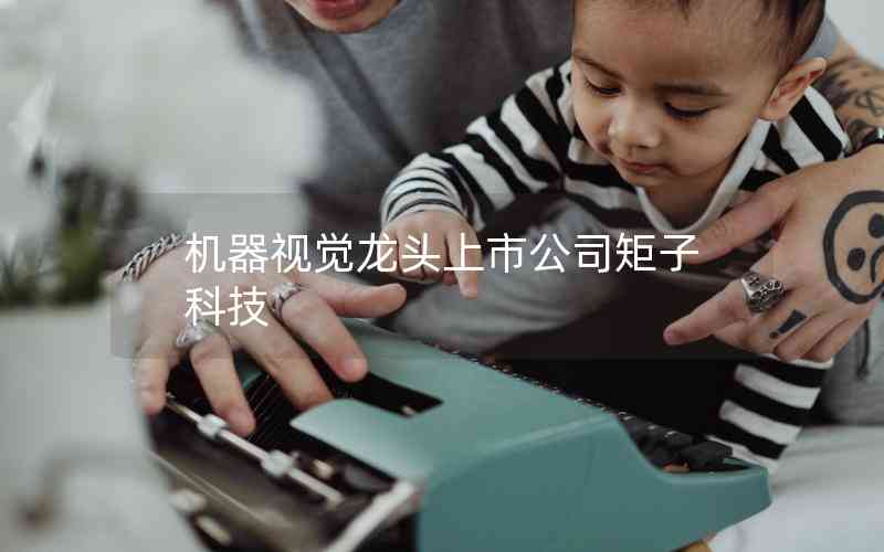 機器視覺龍頭上市公司矩子科技