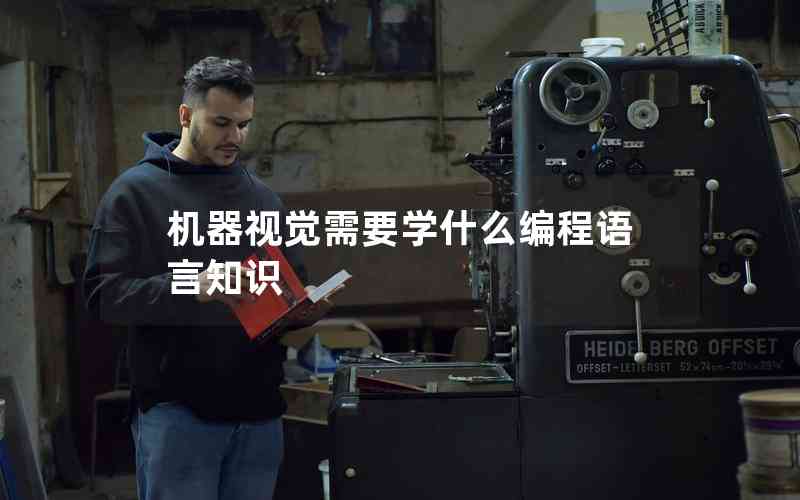 機(jī)器視覺需要學(xué)什么編程語言知識(shí)