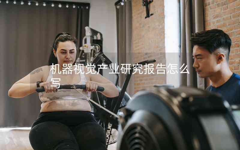 機(jī)器視覺產(chǎn)業(yè)研究報告怎么寫