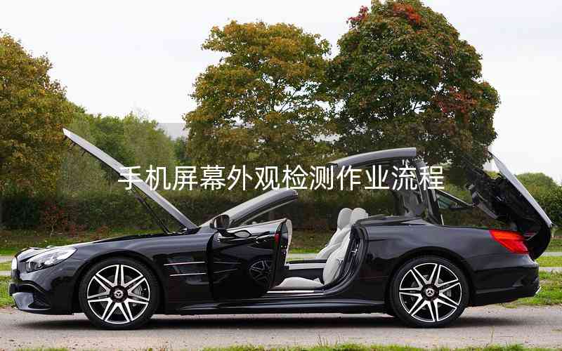 手機(jī)屏幕外觀檢測作業(yè)流程