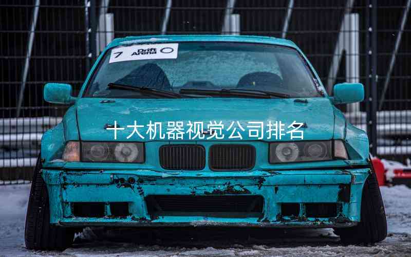 十大機(jī)器視覺(jué)公司排名