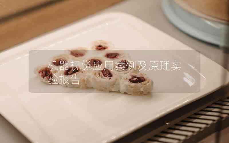 機器視覺應用案例及原理實驗報告