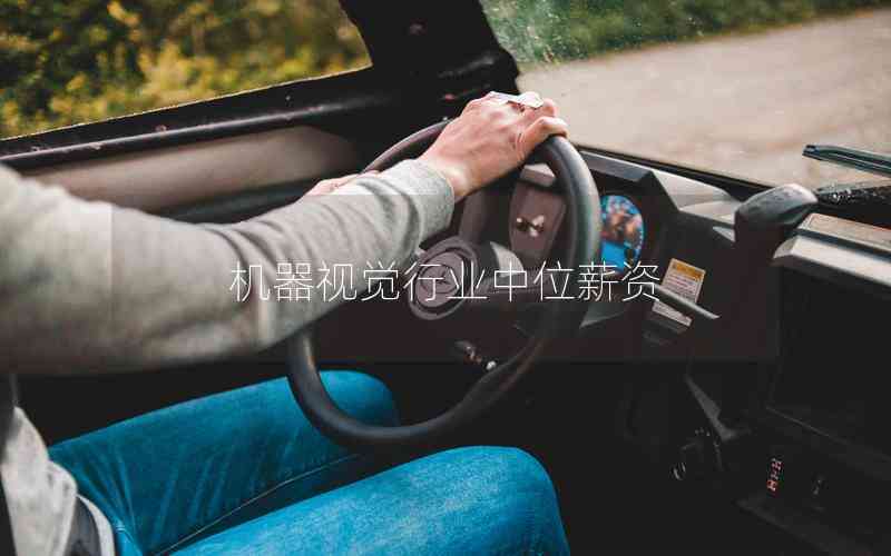 機(jī)器視覺行業(yè)中位薪資