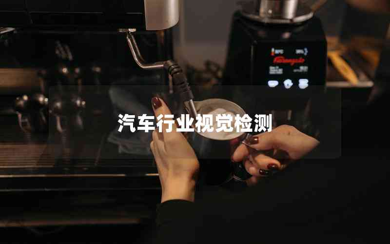 汽車行業(yè)視覺檢測