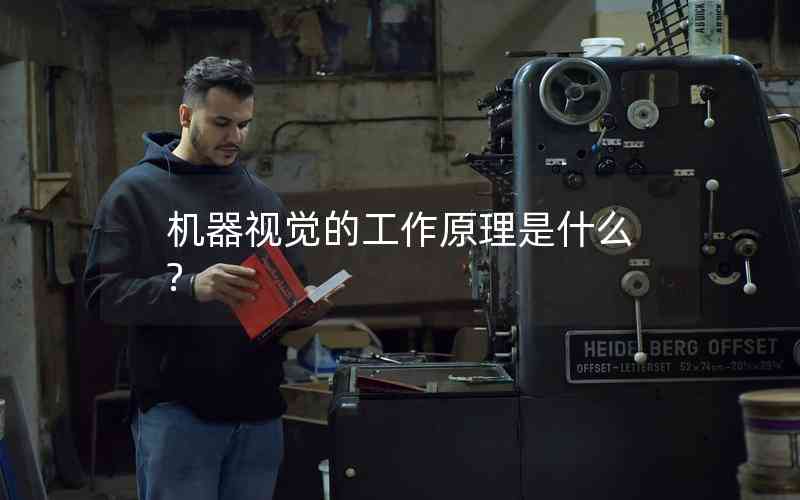 機(jī)器視覺的工作原理是什么?