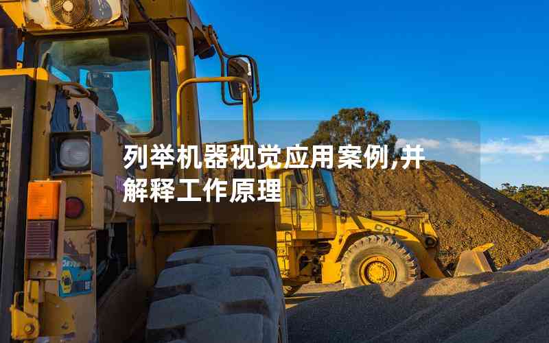 列舉機(jī)器視覺應(yīng)用案例,并解釋工作原理