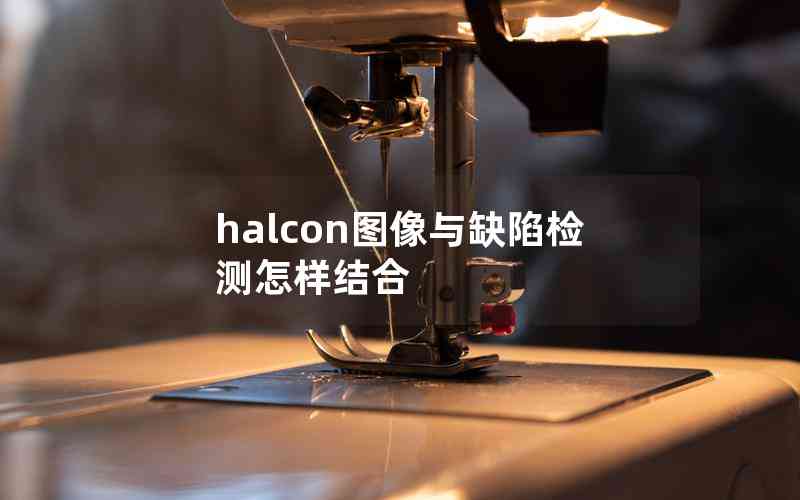 halcon圖像與缺陷檢測(cè)怎樣結(jié)合