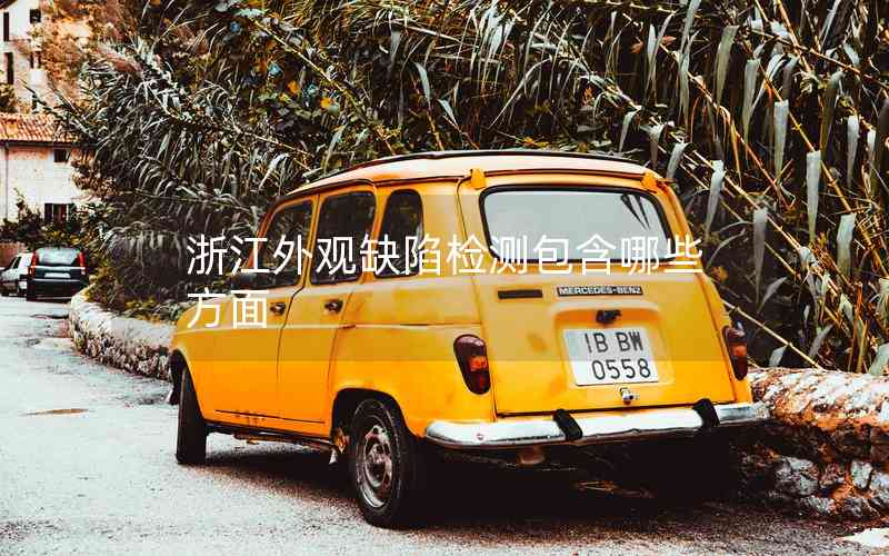 浙江外觀缺陷檢測(cè)包含哪些方面