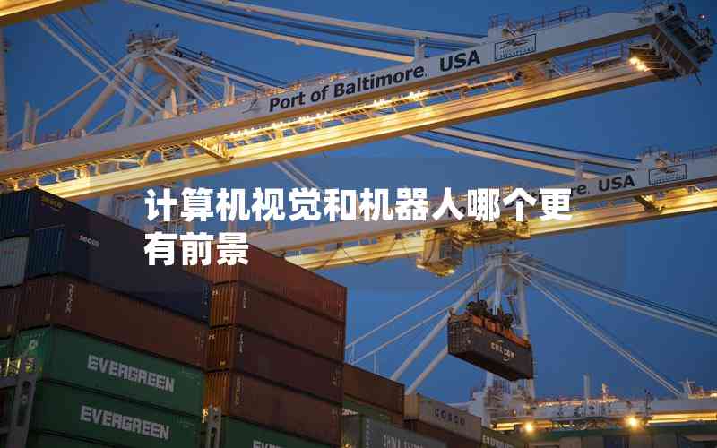 計(jì)算機(jī)視覺(jué)和機(jī)器人哪個(gè)更有前景