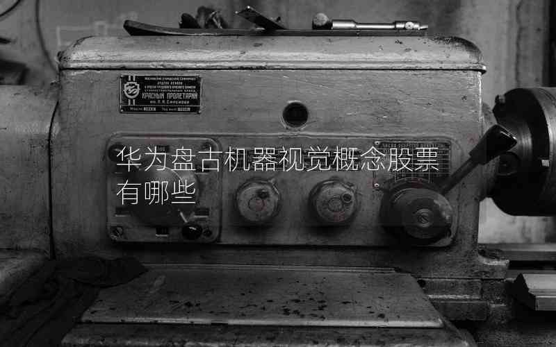 華為盤古機(jī)器視覺概念股票有哪些