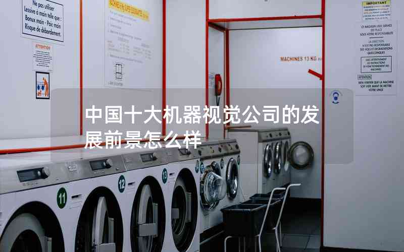 中國十大機器視覺公司的發(fā)展前景怎么樣