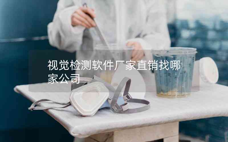 視覺(jué)檢測(cè)軟件廠家直銷(xiāo)找哪家公司