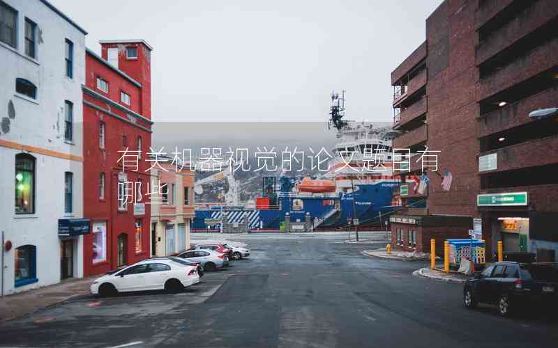 有關(guān)機器視覺的論文題目有哪些
