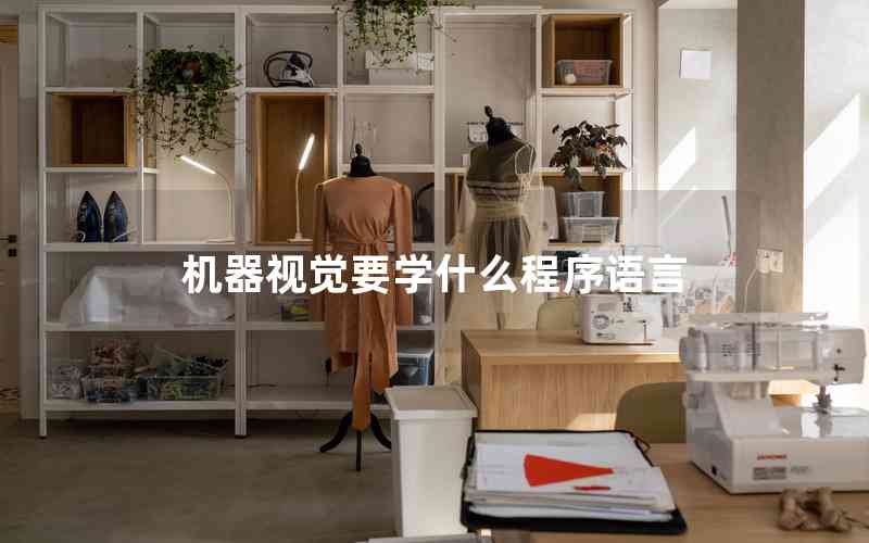 機器視覺要學什么程序語言