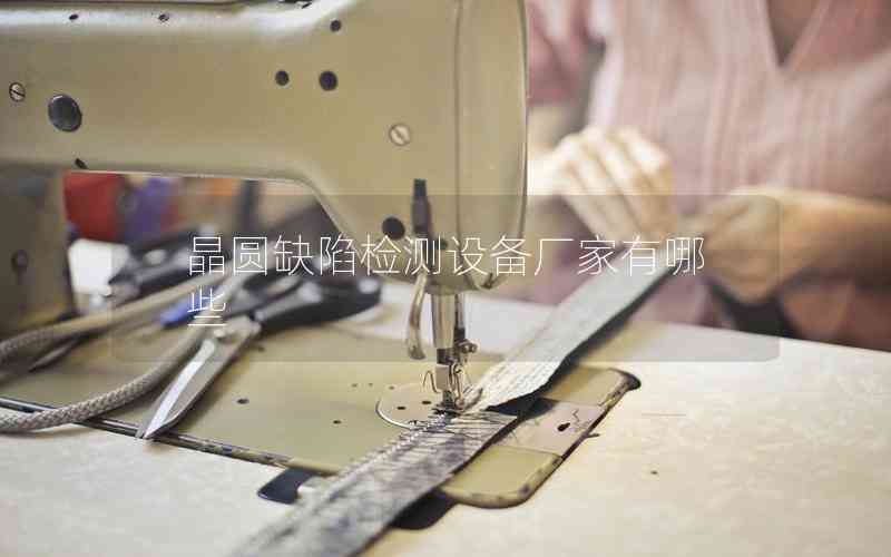 晶圓缺陷檢測(cè)設(shè)備廠家有哪些