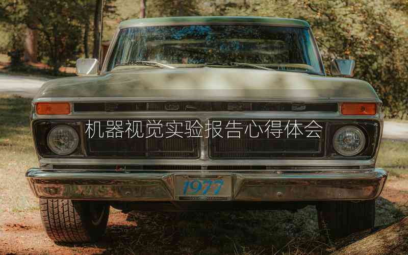 機(jī)器視覺實(shí)驗(yàn)報(bào)告心得體會
