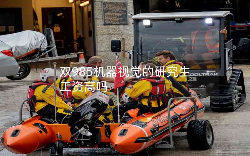 雙985機器視覺的研究生工資高嗎