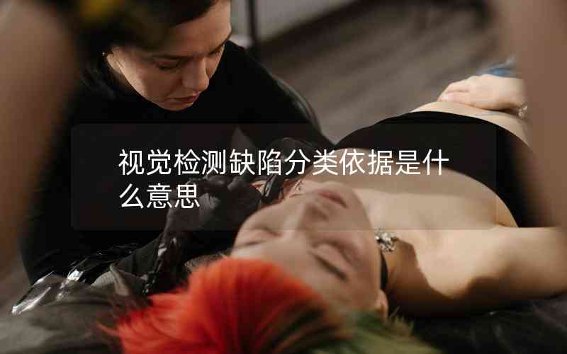 視覺檢測(cè)缺陷分類依據(jù)是什么意思