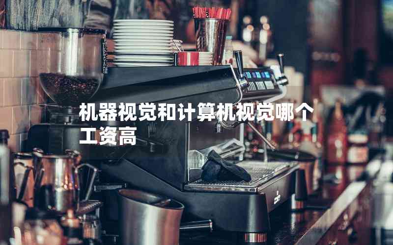 機器視覺和計算機視覺哪個工資高