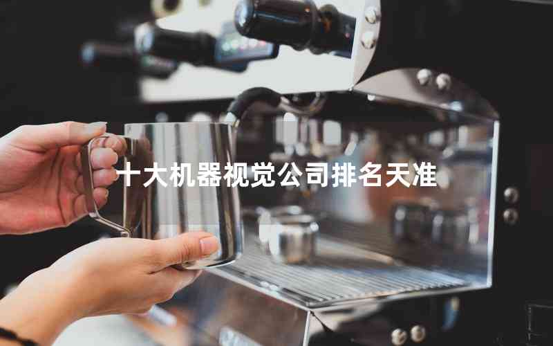 十大機器視覺公司排名天準