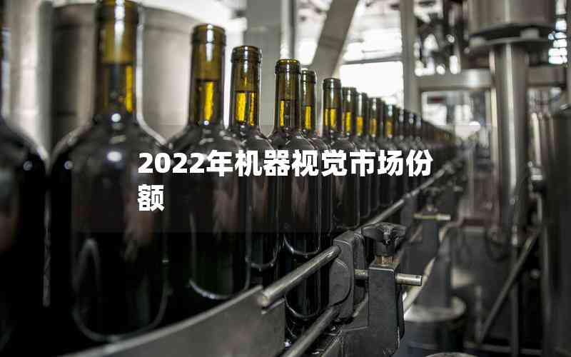 2022年機器視覺市場份額