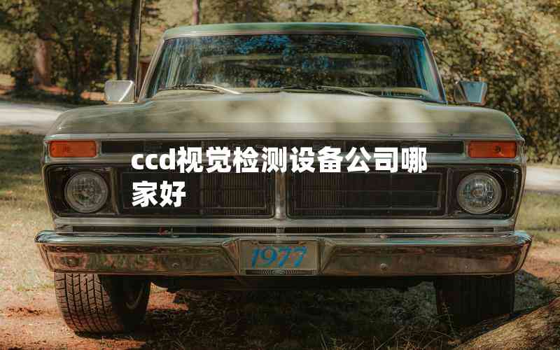 ccd視覺(jué)檢測(cè)設(shè)備公司哪家好