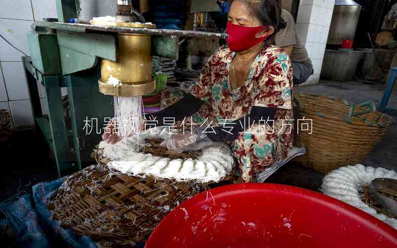 機器視覺是什么專業(yè)的方向