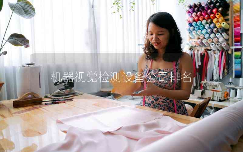 機器視覺檢測設備公司排名