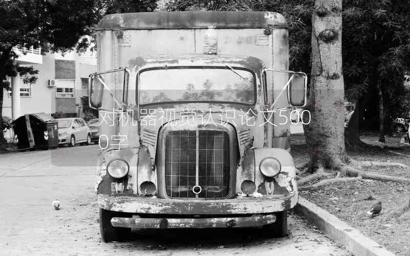 對機(jī)器視覺認(rèn)識論文5000字