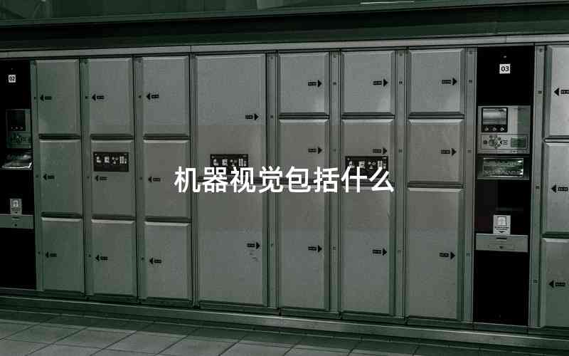 機器視覺包括什么